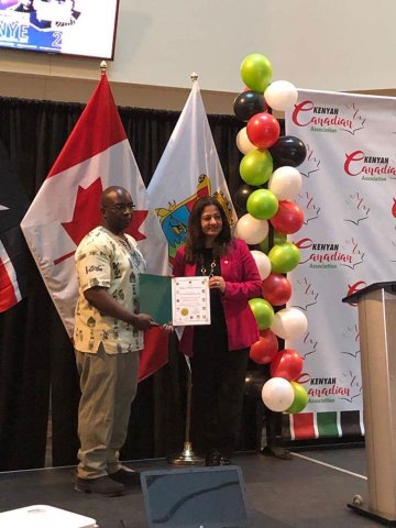 Brampton Inaugural Kenya Flagraising Ceremony 2019